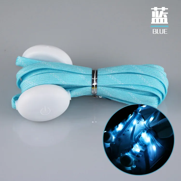 1 زوج أضواء الجدة الإبداعية Led رباط الحذاء 3 طرق مضيئة حذاء الدانتيل التزلج تشغيل ضوء فلاش مصابيح عطلات الطرف