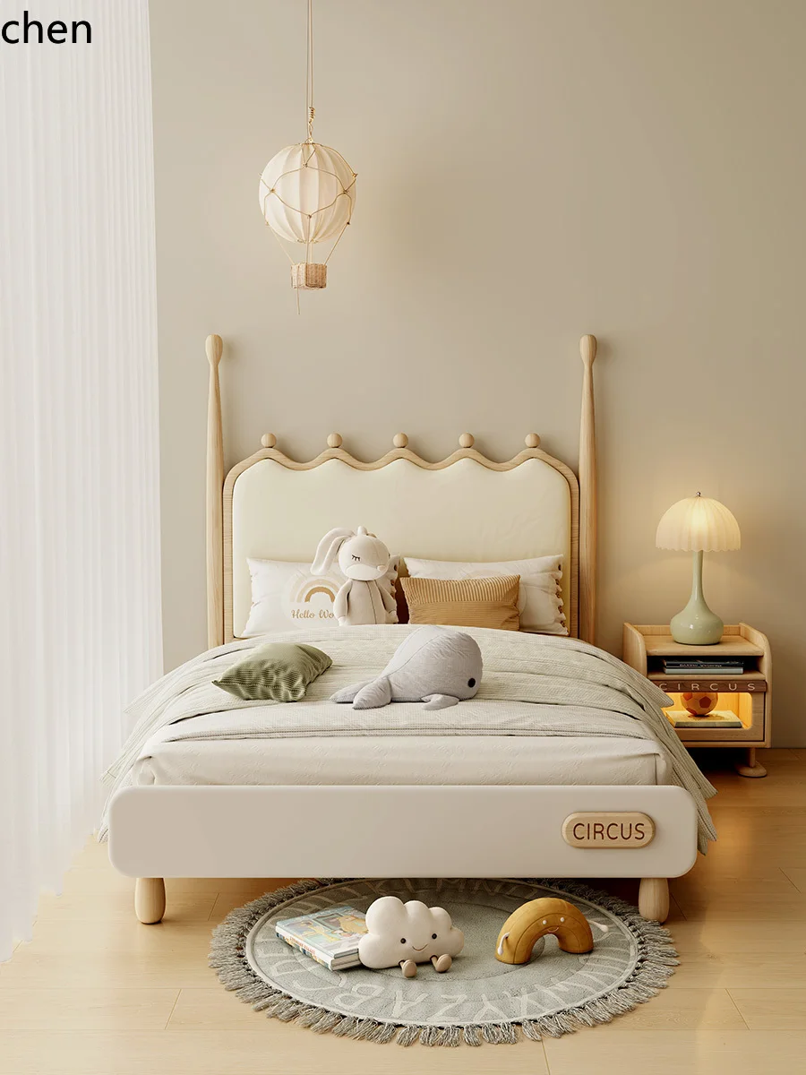 

All solid wood bud bed original design solid wood bed