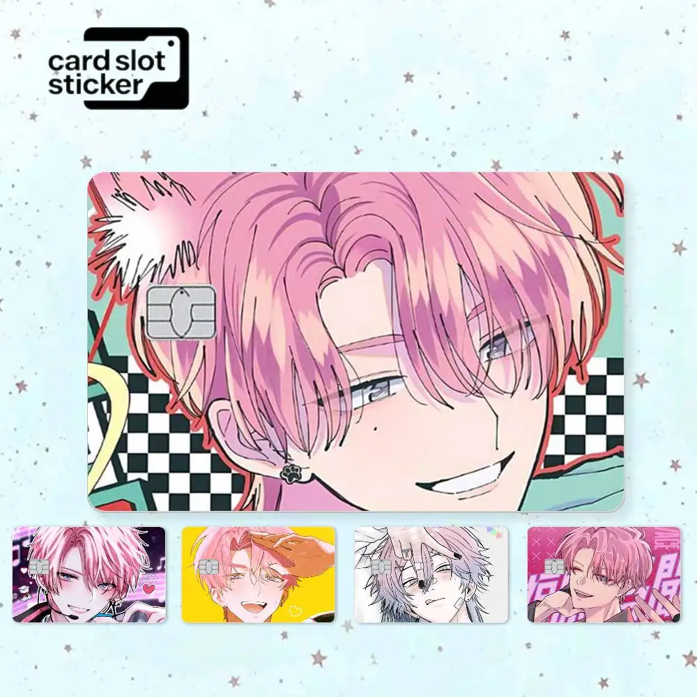 BL 14 Days With You Ren   Credit Card HD Stickers Small Chip Waterproof Sticker Game Card Decal Gift