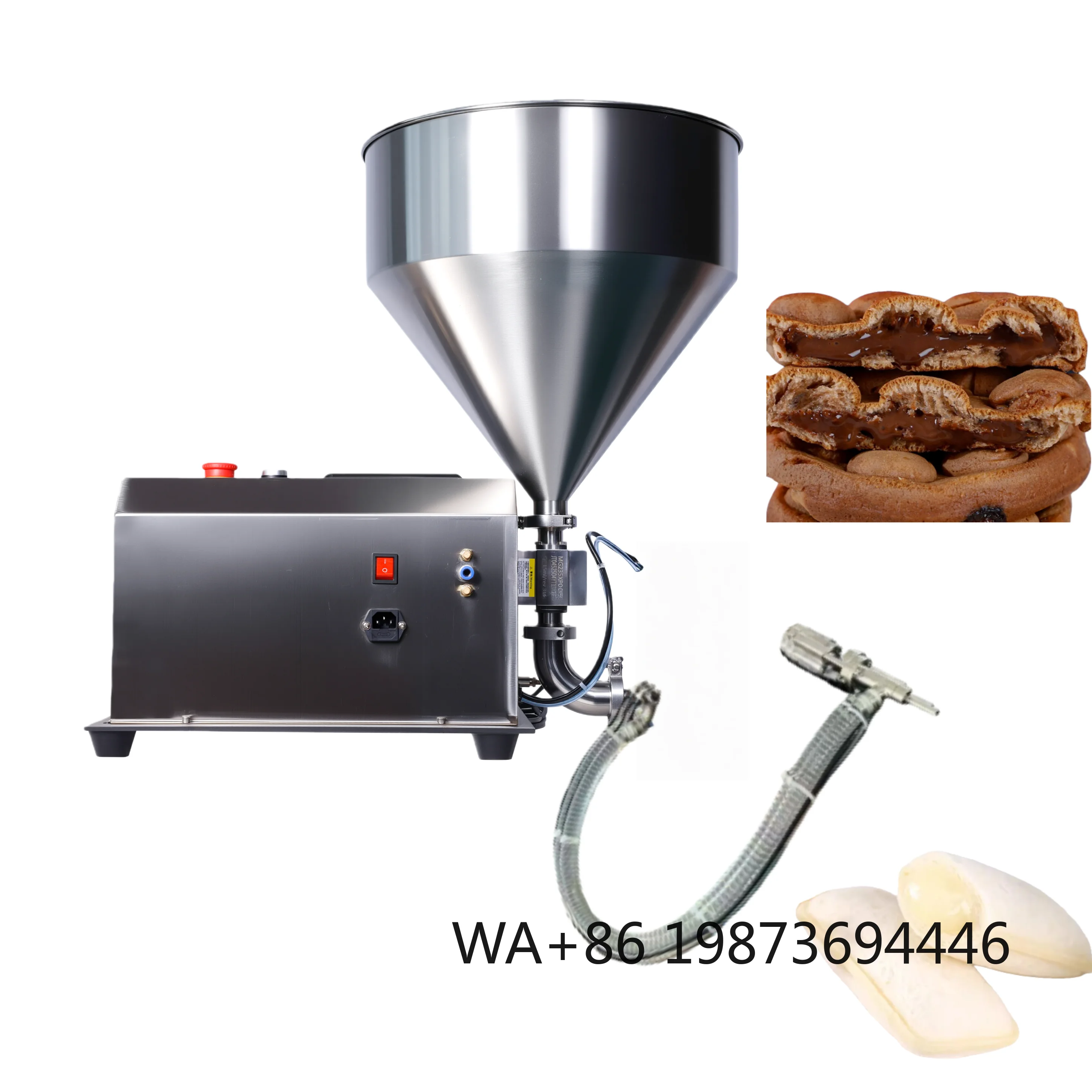 Semi Automatic Filling Machine, for Shampoo, Cream, Ketchup & Cosmetic Products