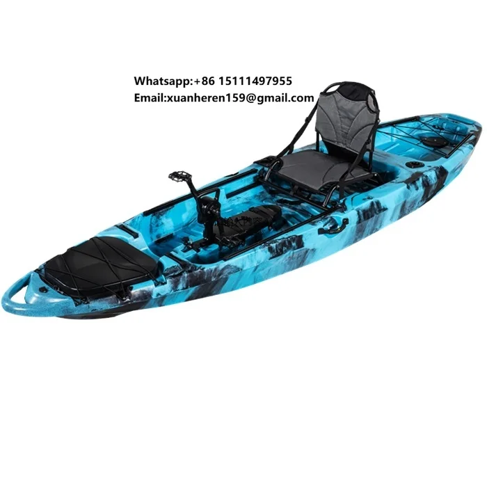 Pedal Kayak High Quality 10ft 3.2m Sit on Top Kayak Pedal Fishing Kayak With Tarpon Propel System