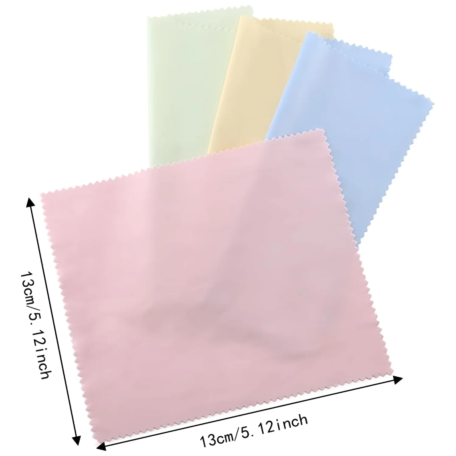 Random 20pcs Microfiber Cleaning Cloths - Soft, Thick, And Odorless Wipes for Glasses, Camera Lenses, And Smartphone Screens