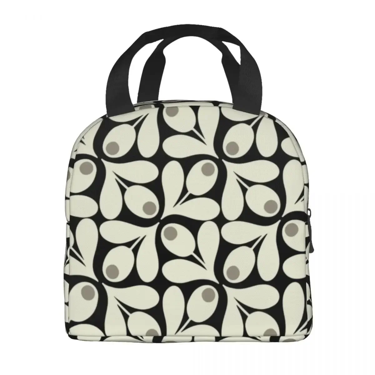 Acorn Spot Orla Kiely Lunch Box Women Multifunction Scandinavian Floral Cooler Thermal Food Insulated Lunch Bag Office Work