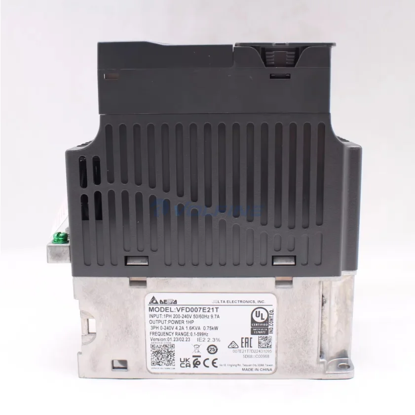 100% Brand New Genuine AC Drive 0.75kW Single Phase 200/240V VFDE VFD007E21T In High Demand