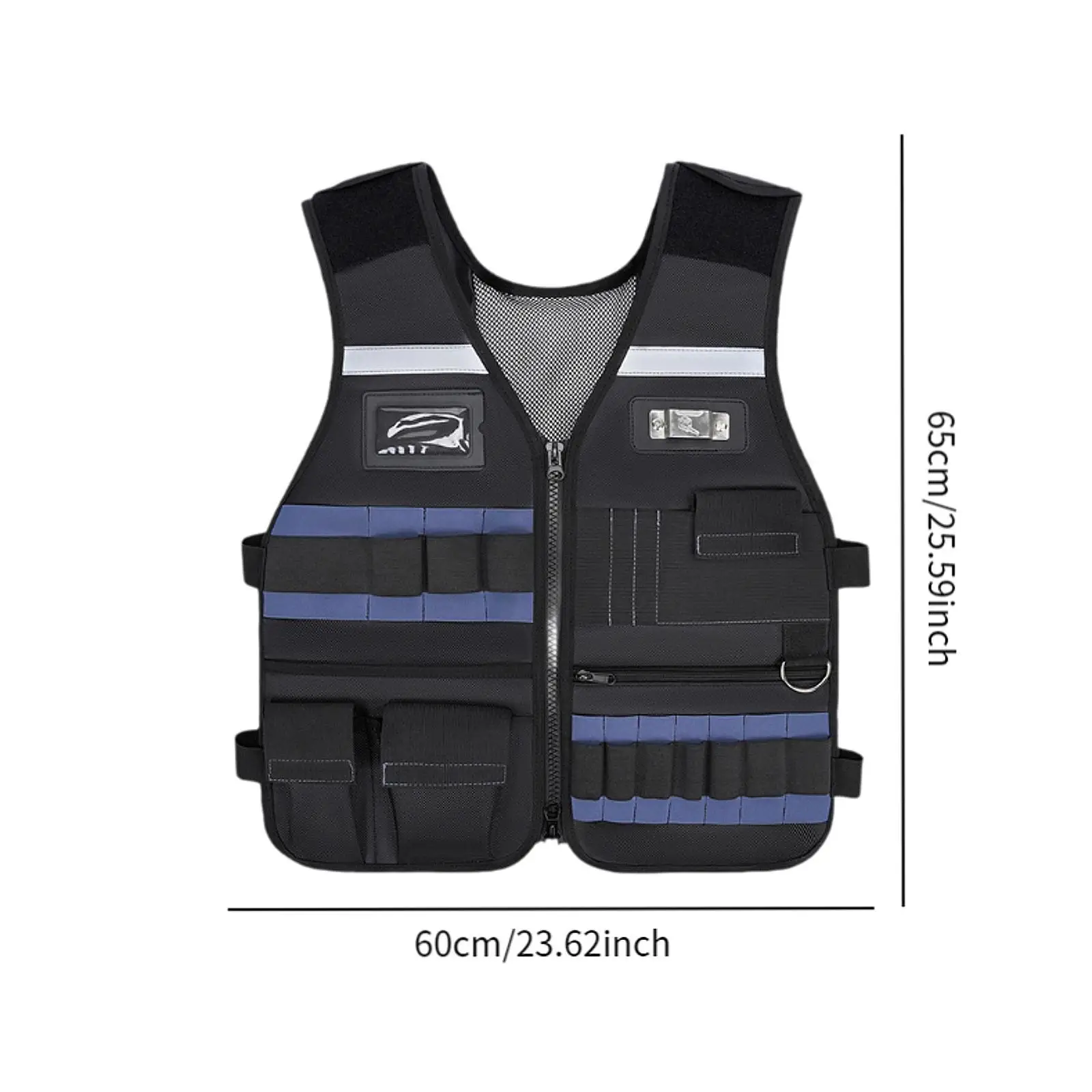 Tool Vest for Electricians with Versatile Pocket Design for Technicians and Craftsmen