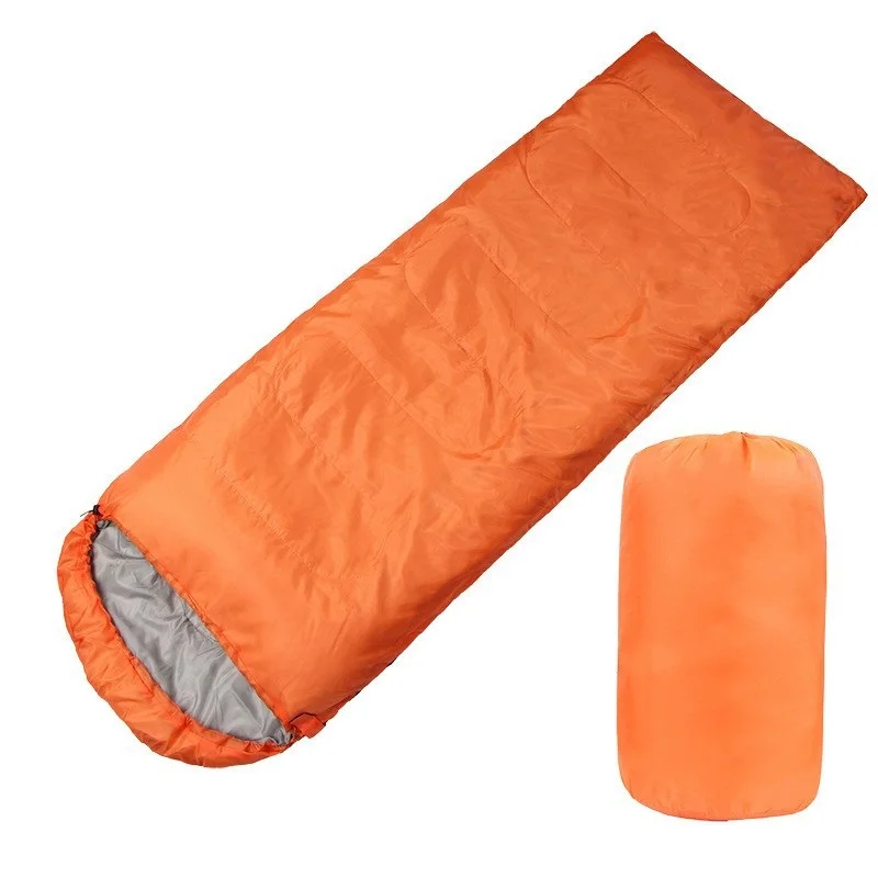 Camping Sleeping Bag Lightweight 4 Season Warm Envelope Backpacking Outdoor Mummy Cotton Winter Sleeping Bag