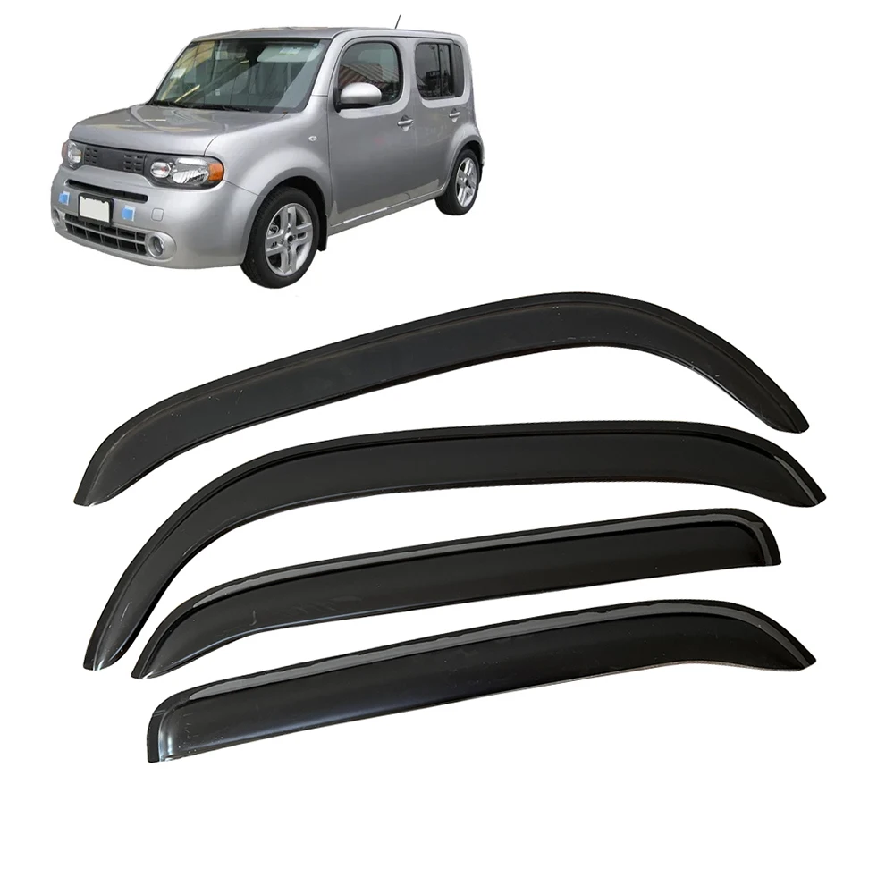 

Оконный козырек для Nissan Cube Z12 2009 2010 2011 2012 2013 2014 2015, ветровые дефлекторы, защита от дождя, дверной козырек, вентиляционные шторы, вентиляционный козырек