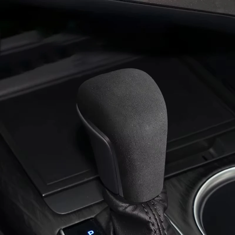 

Top Suede Gear Shift Head Cover Headle Replacement Trim Sticker For Toyota Camry/Asian Dragon/Corolla/Ralink/Asian Lion