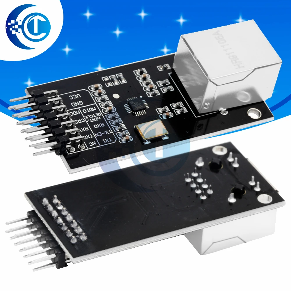LAN8720 Network Ethernet Transceiver Module RMII Interface Development Board Compatible for Arduino