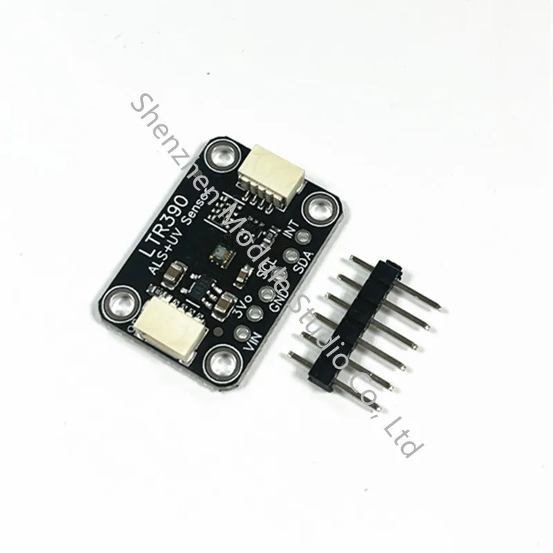 1pcs LTR390 Gravity 280nm to 430nm UV Light Sensor Support I2C UART 3.3V or 5V for light intensity detection