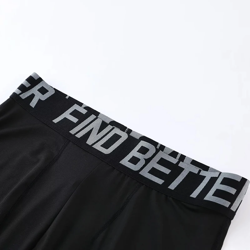 سراويل ضيقة لكرة القدم وكرة السلة للرجال، تدريب عالي المرونة، اللياقة البدنية الرياضية، سراويل ضيقة للجري، سريعة الجفاف، قابلة للتنفس #4