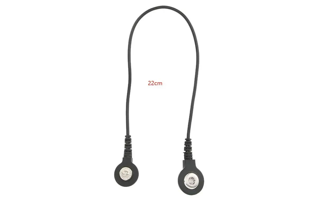 5/10/20pcs 3.5mm Replacement Electrode Wires Lead Cable Male Snap Converter to Female Buckle For Tens Unit Massager