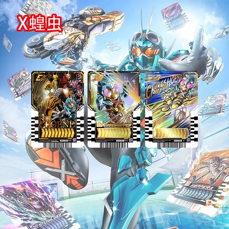 New Kamen Rider Gotchard Series Self-Made Adhesive Card Can Be Linked To Dx Transform Waist Belt Driver Collection Card Gift Toy