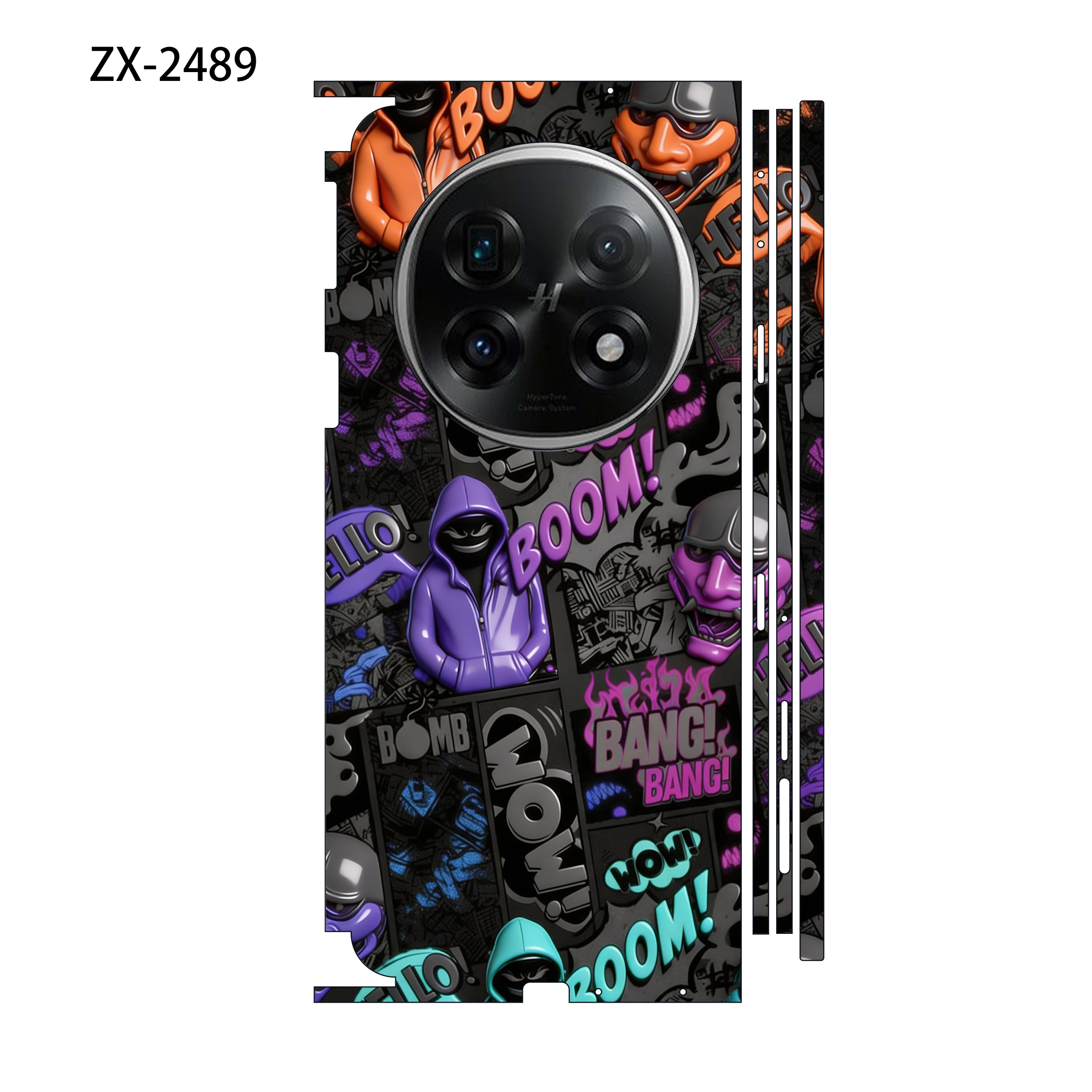 

Colorful Decal Skin Wrap for OPPO FIND N 6 N5 N3 N2 Back Skin Cover New Design Prptection Premium Decal Sticker