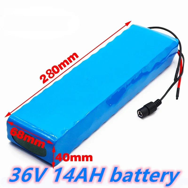 

NEW 36V 14ah Battery E-bike Battery Pack 18650 Li-Ion Battery 350W High Power and Capacity 42V Motorcycle Scooter