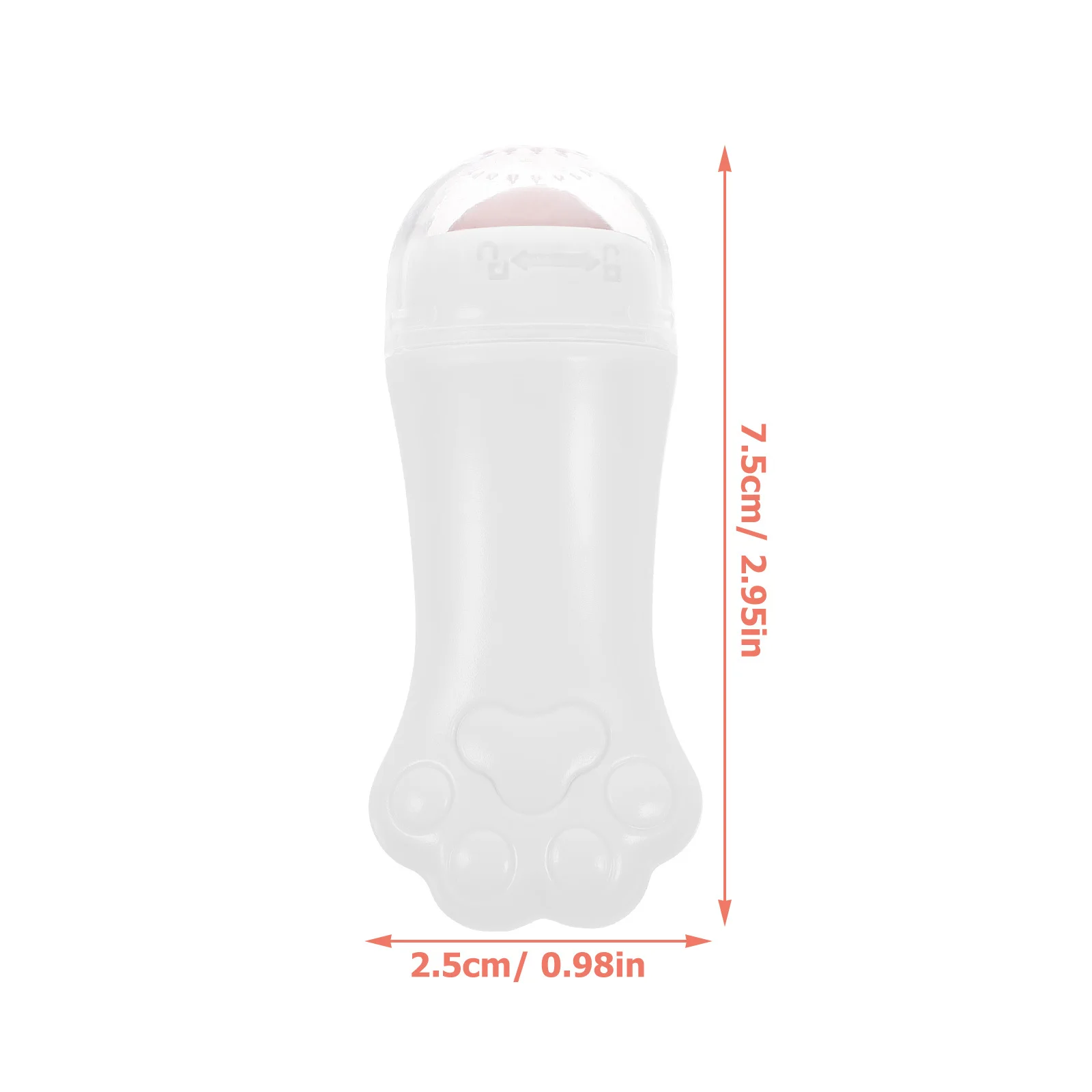 Facial Massage Roller For Women Face Skin Massager Tool Cat Paw Design Portable Eye Puffiness Relief Beauty Device
