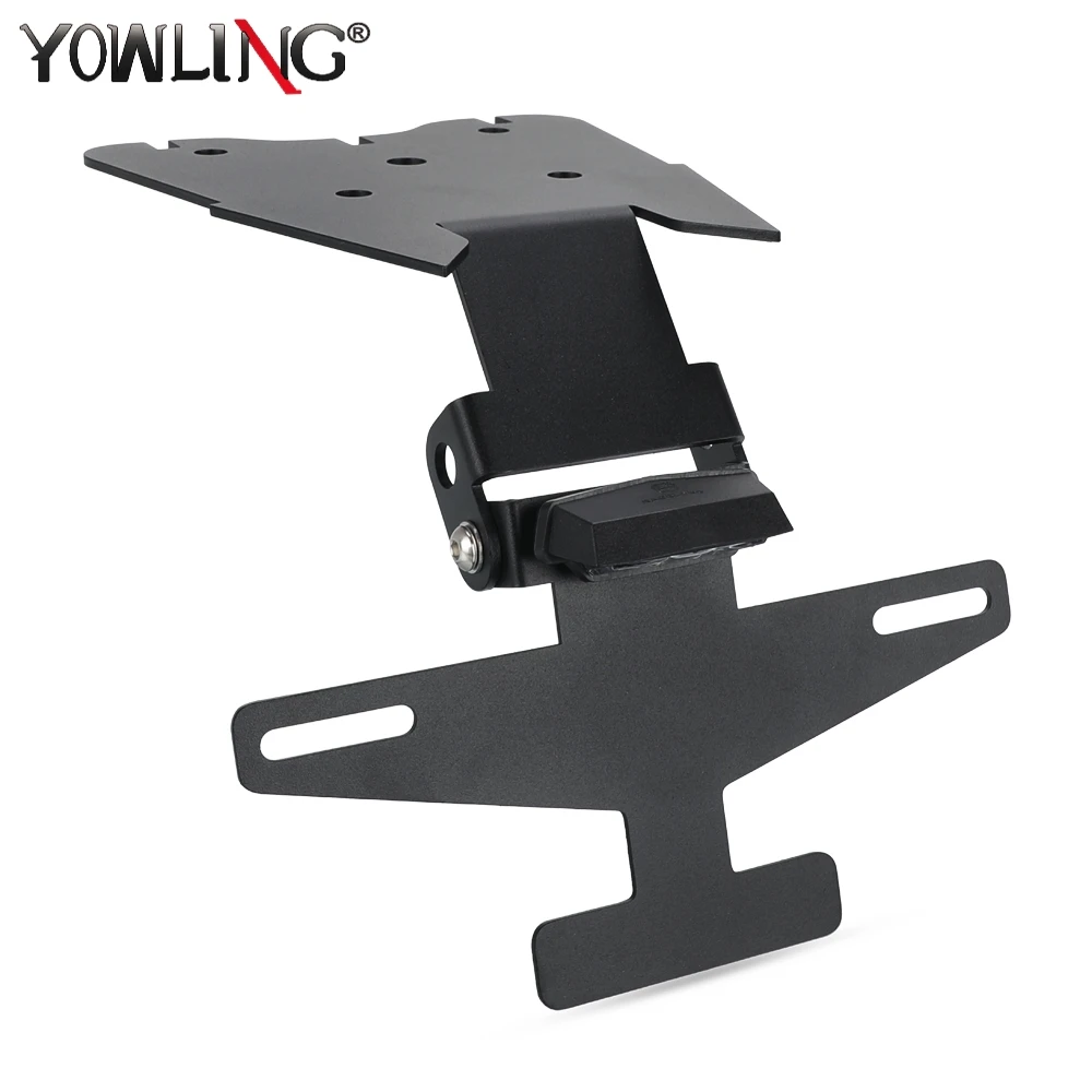 FOR QJMOTOR SRK125R SRK125 R Accessories License Plate Frame Holder Rear Tail Fixed Bracket License Plate Lamp SRK 125R 125 R 4