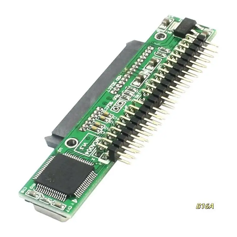 

4X 7+15 Pin Sata Ssd Hdd Female To 2.5 Inch 44Pin Ide Male Adapter For Laptop
