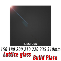 Lattice glass Build Plate 150 180 200 210 220 235 310mm Build Plate For kp3 3s mk2 ender3 3s CR20 20Pro SW-X1 CR-10 Anet A8Plus