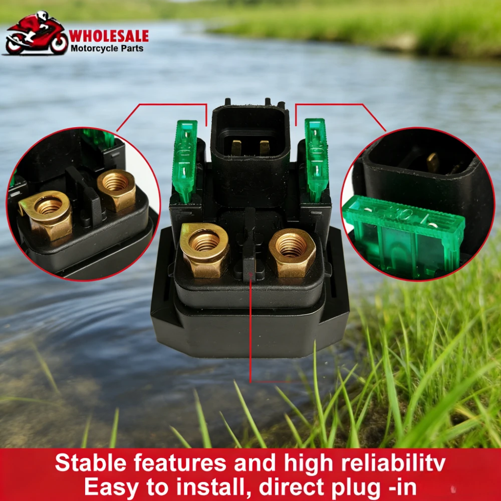 1/2/4 Starter Relay for SUZUKI SV650 SV650S SV1000 GZ LTF LTZ 250 SV 650 1000 for YAMAHA YFM125R YFM RAPTOR 250 125 YFM 550 700
