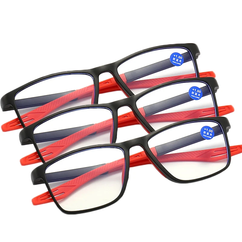 

Unisex Ultralight TR90 Eyeglasses Frames Fashion Women's Men's Blue Light Blocking Glasses Retro Trend Sports Optical Spectacles