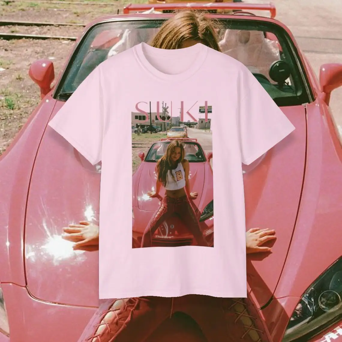 SUKI 2 Fast 2 Furious T-shirt  Devon Aoki Movie Tee  Street Racing Icon Shirt