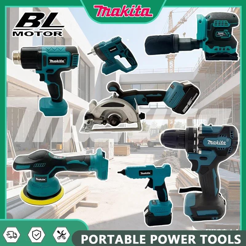 

Оптовая продажа инструментов Makita: беспроводной термофен, ручной тепловой пистолет, электрическая сабельная пила, портативная пила, электроинструменты