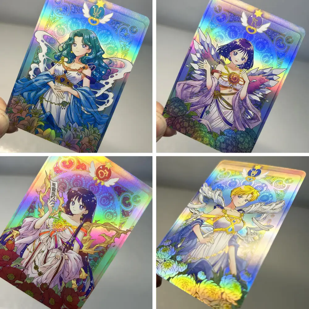 Anime Goddess Story DIY ACG Mizuno Ami Tsunade Shirahoshi Aoyama Nanami Sparkling Collectible Card Christmas Birthday Gift