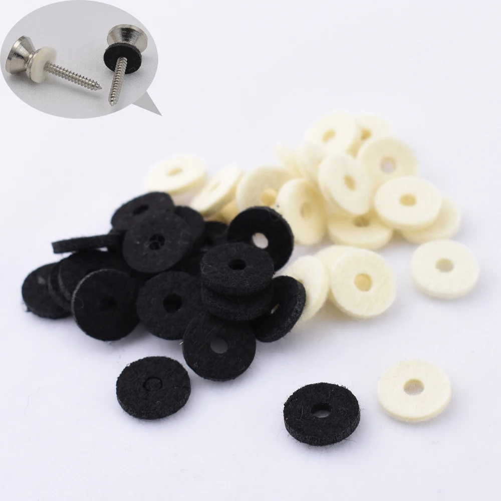 1 Piece  Strap Button Felt Washers For Guitar And Bass - Made in Korea