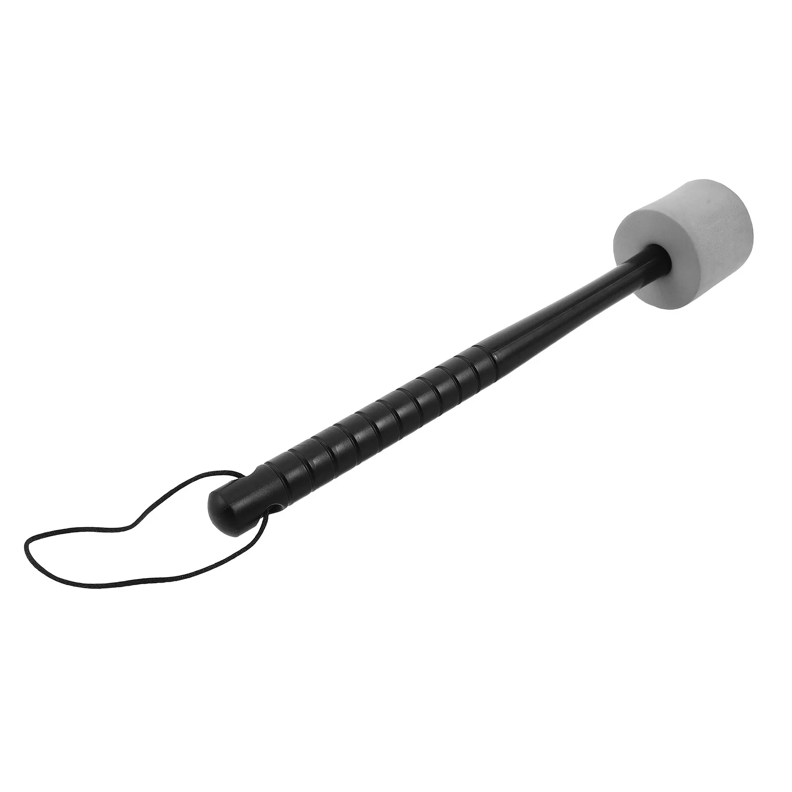 Bass Drum Mallet 12.6 Inch Foam Head Anti-Slip Plastic Handle Musical Instrument Accessory Drumsticks for Marching Band Practice