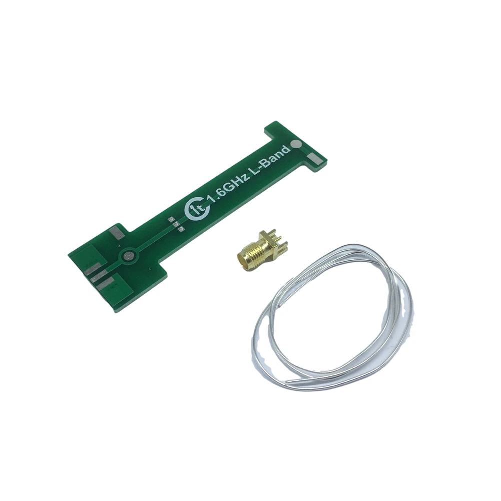 Diy Kit 1.6GHz 1.7GHz L-Band Qfh-Antenna 50 Ohms for Aerospace, Meteorology, Positioning, Relay Green