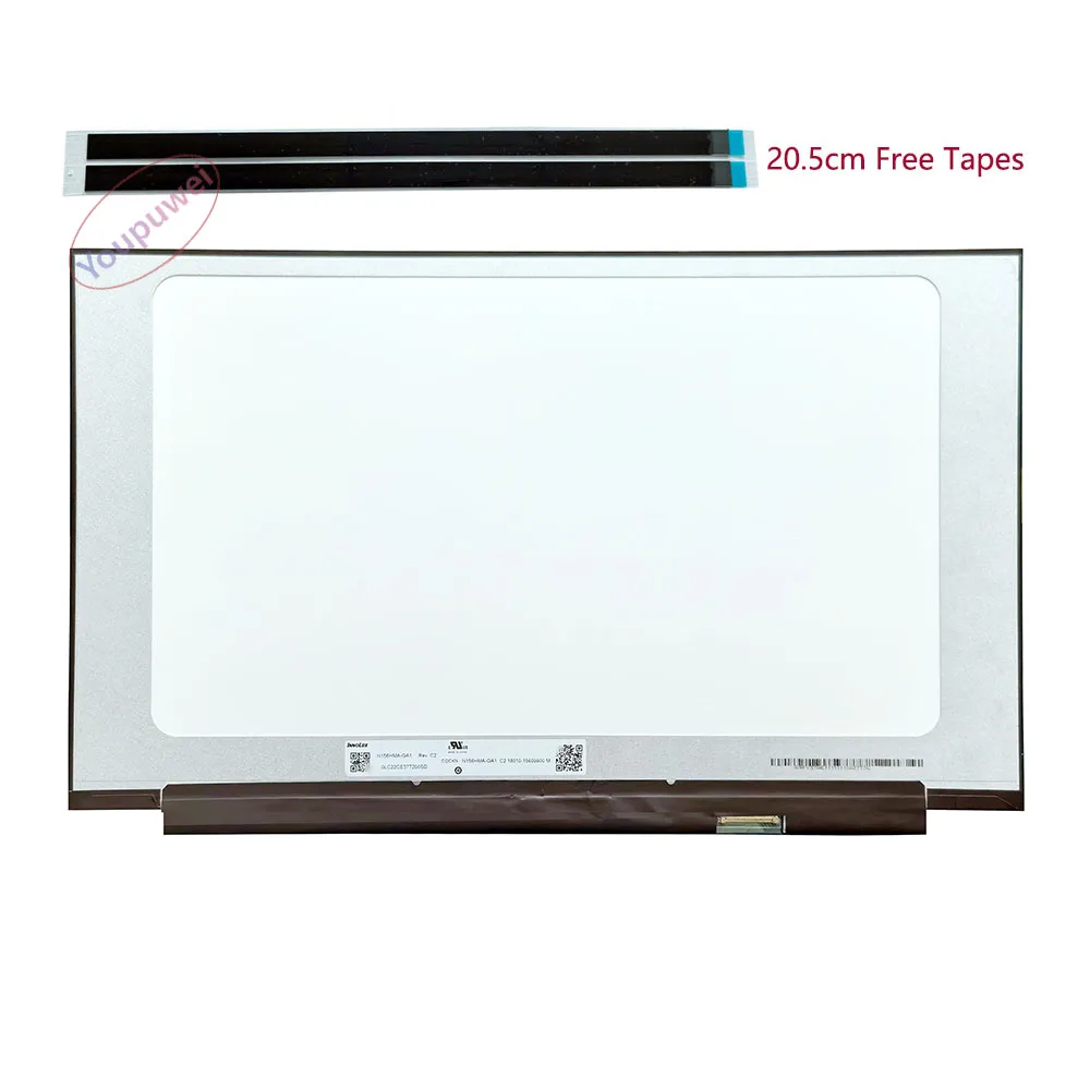 

Laptop LCD screen NE156FHM-NX6 N156HMA-GA1 B156HAN15.H 72% NTSC 144Hz FHD eDP 40-pins 15.6-inch IPS display