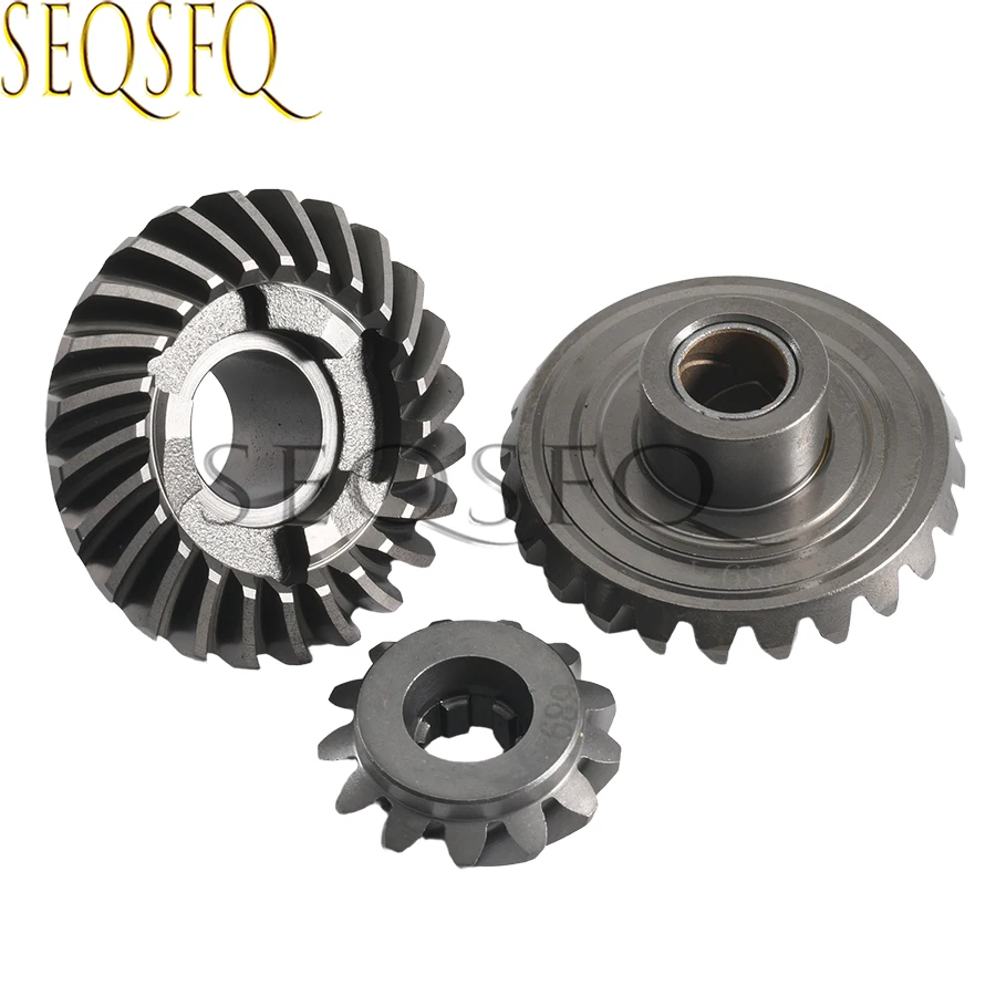 

Комплект шестерен (передняя 689-45560, редукторная 689-45551, задняя 689-45571) для подвесного мотора Yamaha 2T 25HP 30HP. Замена старой модели.