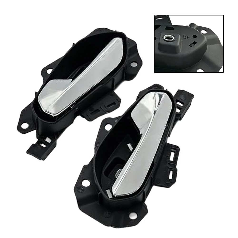 

For Car Interior Repair Internal Door Handle Black High Durability Plastic Left Or Right Placement For Fiat Tipo 2015-2020
