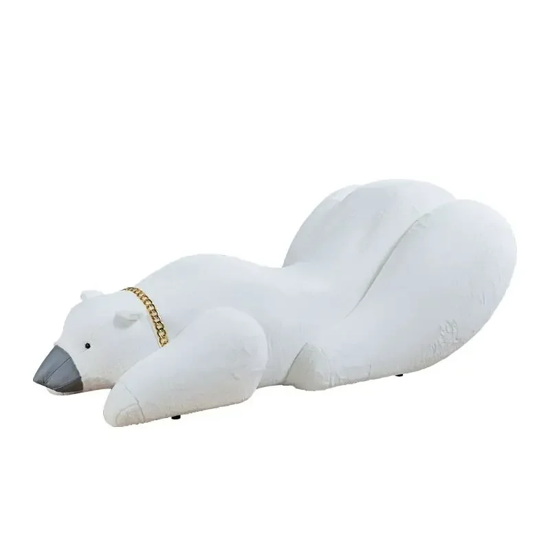 Polar Bear Seat Lazy Leisure Sofa Creative Anemone Balcony Single Animal Sleeping Bear Sofa Chair