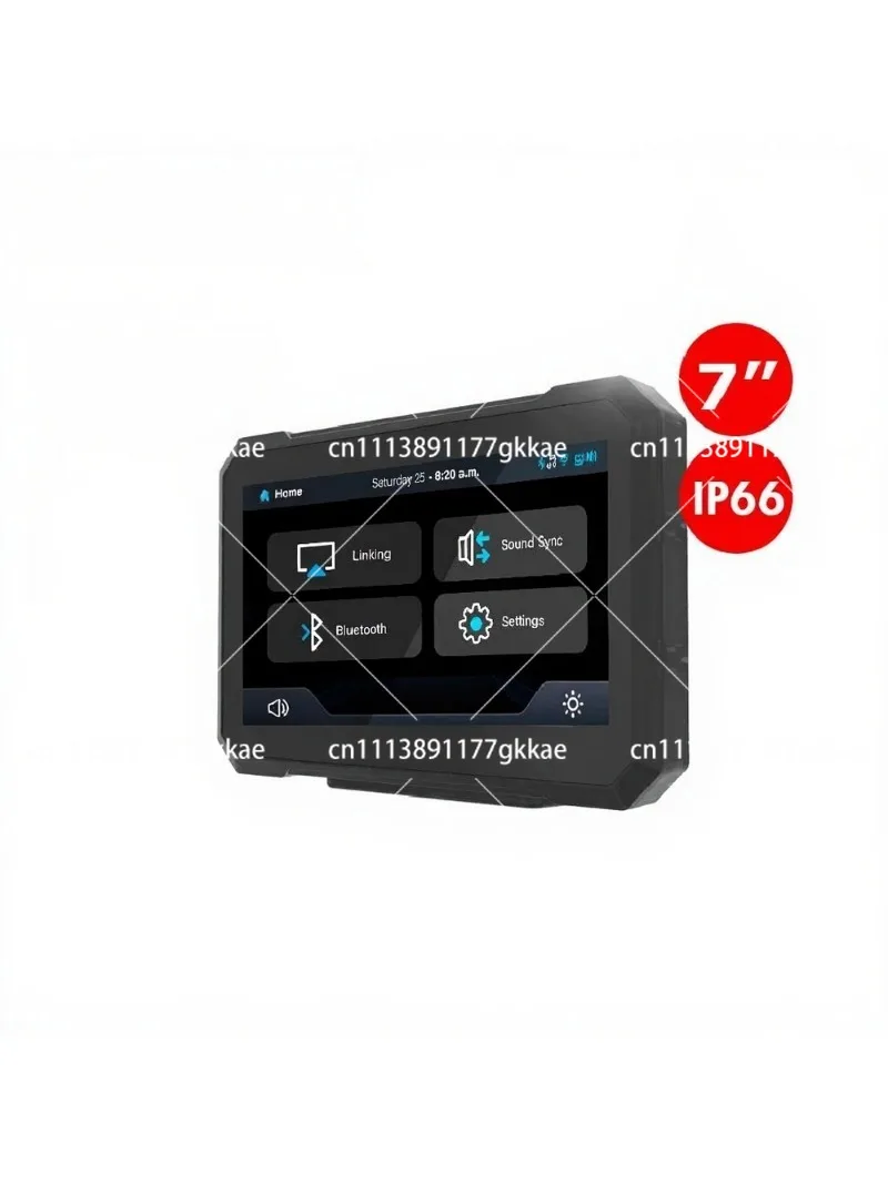 7 Inch Portable Wireless GPS Navigation for Motorcycle Car Vehicle Positioning Accessory