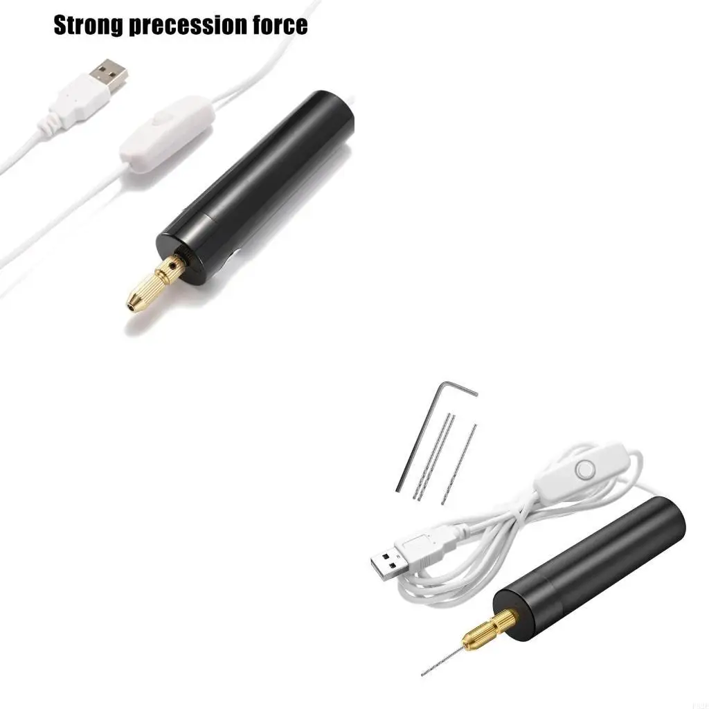

P82E Mini Drill Pen Electric Hand Drill Set for Jewelry Making Stone Plastic Resin