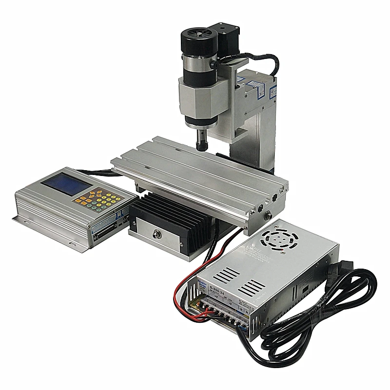 

Vertical Engraving 3axis Can Upgrade 4axis Milling For Metal 400W Cnc Lathe Machine Router