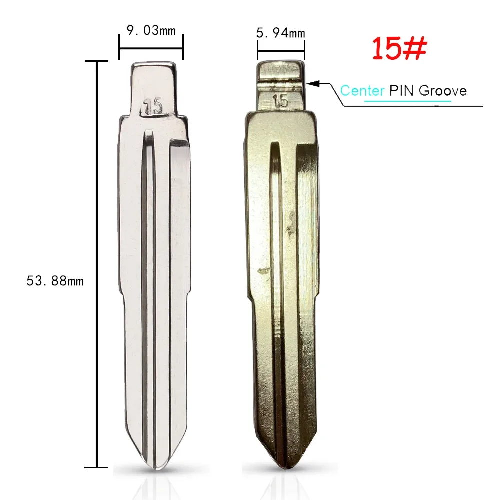 Dandkey #08 15 28 29 36 50 97 33 34 ostrze dla Hyundai Tucson Accent Getz Matri Sonata Santa dla Kia zdalny klucz składany pusty klucz
