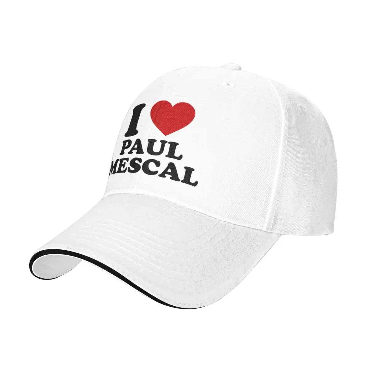 Baseball Caps I Love Paul Mescal Graphic Men Women Sport Summer Hats