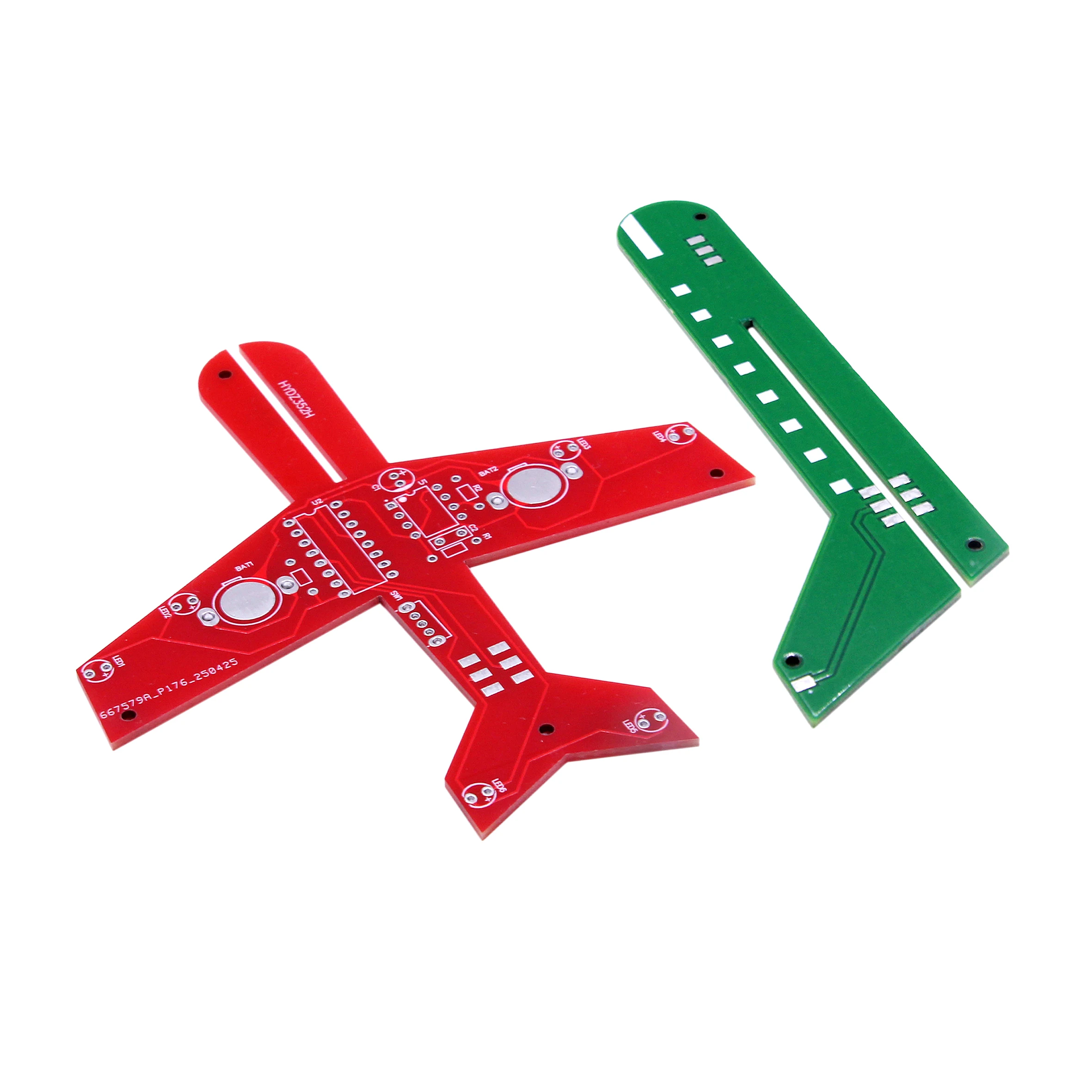 DIY Electronic Kit Small Airplane CD4017 Flow Lamp Welding Practice Electronic Science Assembly Kit Flashing LED PCB
