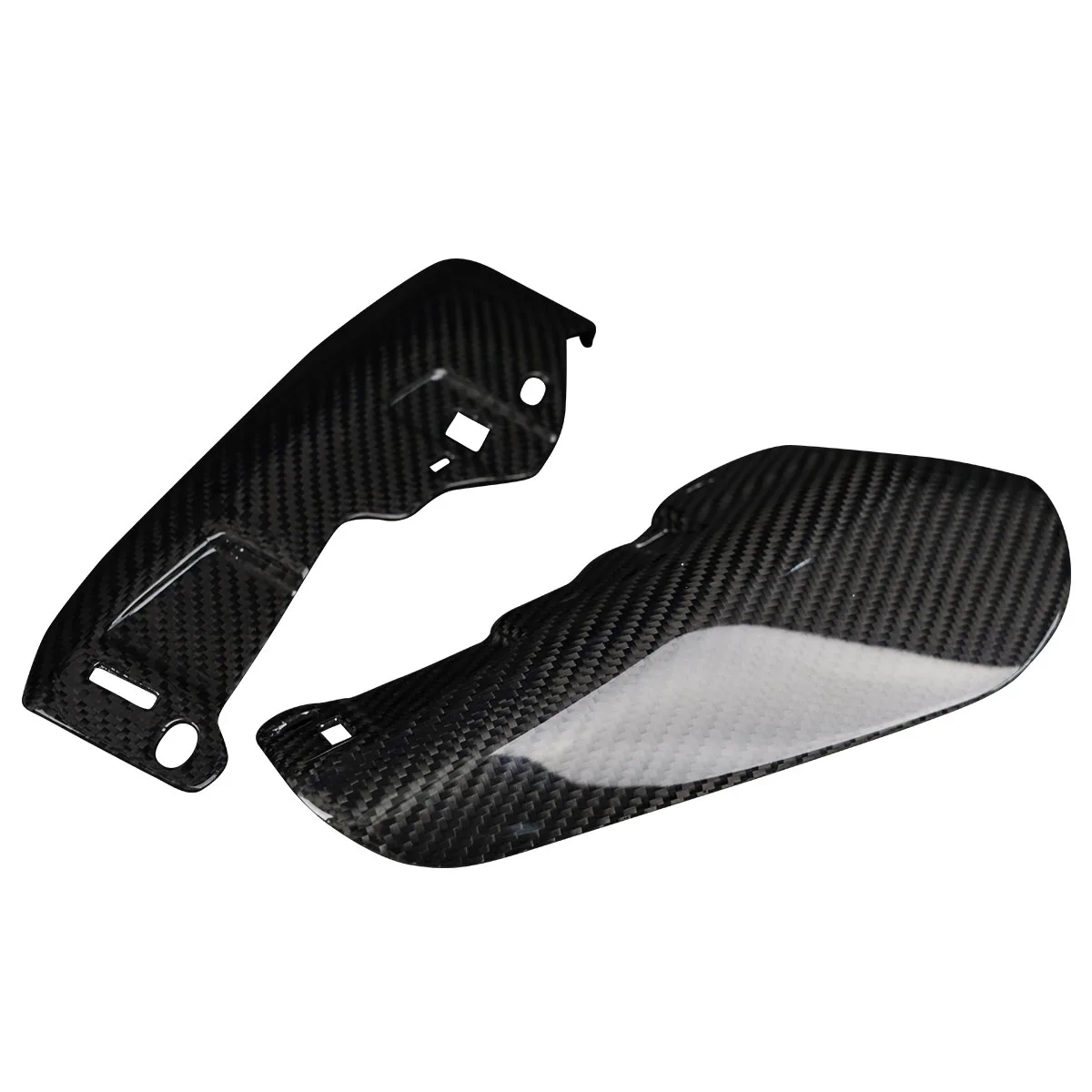 3K Twill Carbon Fiber Engine Heat Shield Perfect Fit For 2024-2025 For Harley Touring FLHX FLTRX FLTRXSTSE Motorcycle