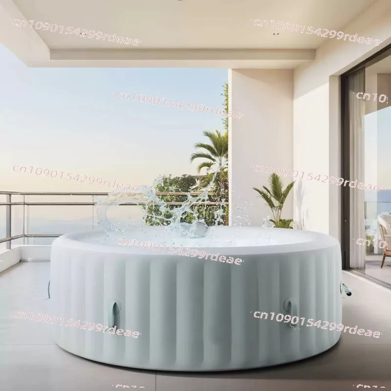 Inflatable Jacuzzi Heated Spa Pool Bubble SPA Household Hot Spring Couples Bath
