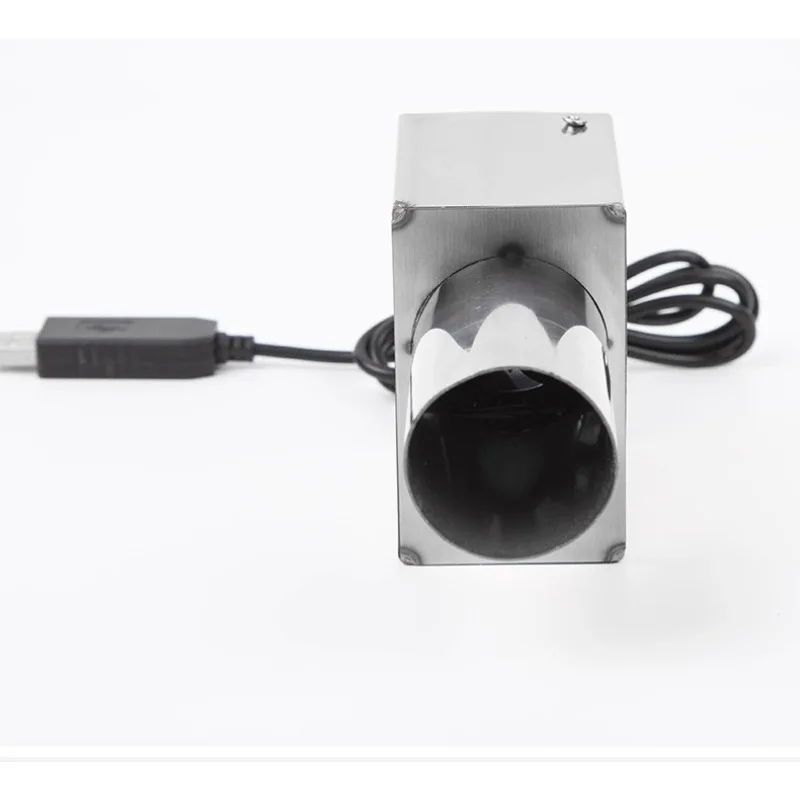 Penghangat Api Turbo Multifungsi Luar Ruangan Tanpa Asap untuk Kompor Kayu dan Barbekyu Motor USB DC Berbahan Minyak