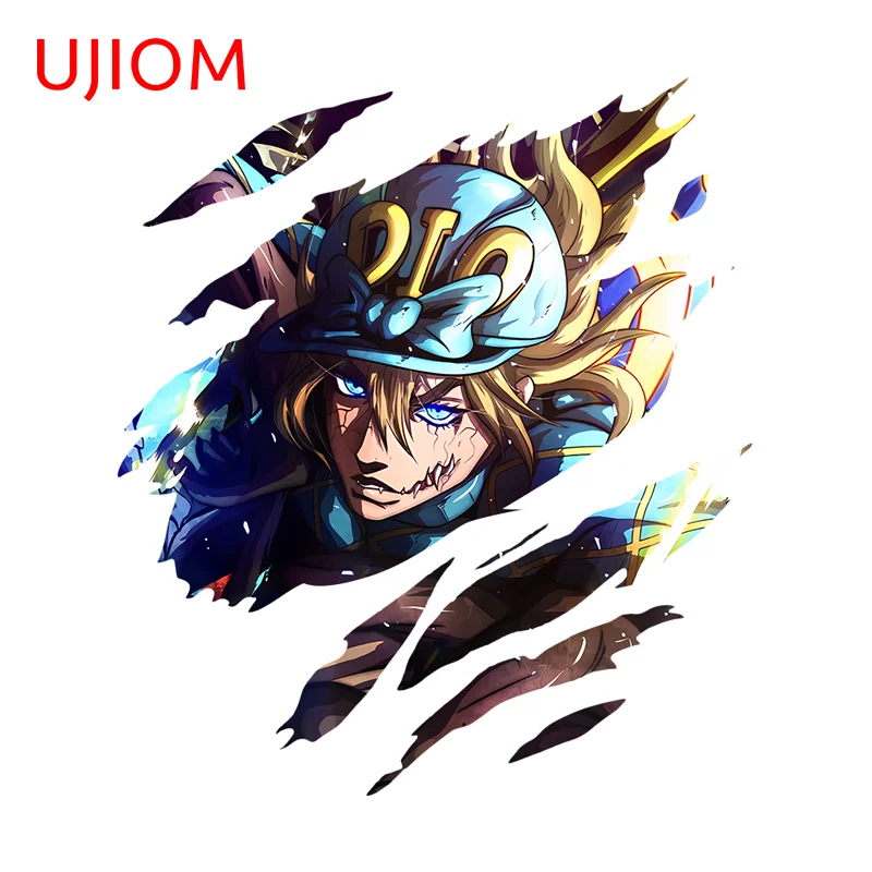 UJIOM Cool Tear Dio Brando Wall Sticker Personality Chic Sunscreen Windows Phone Decal Suitable For Light Switch Decoration