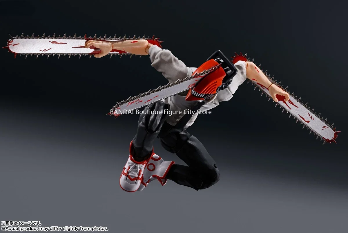 В наличии Новый Bandai SHF Chainsaw Man Series Chainsaw Man [BEST SELECTION] Фигурка Модель Подарок Коллекционная игрушка