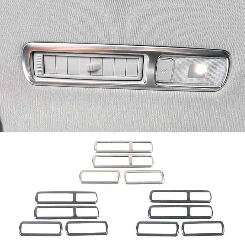 

For Toyota Highlander Kluger 2020 2021 2022 Interior Accessories Air Conditioning AC Outlet Vent Frame Cover Trim