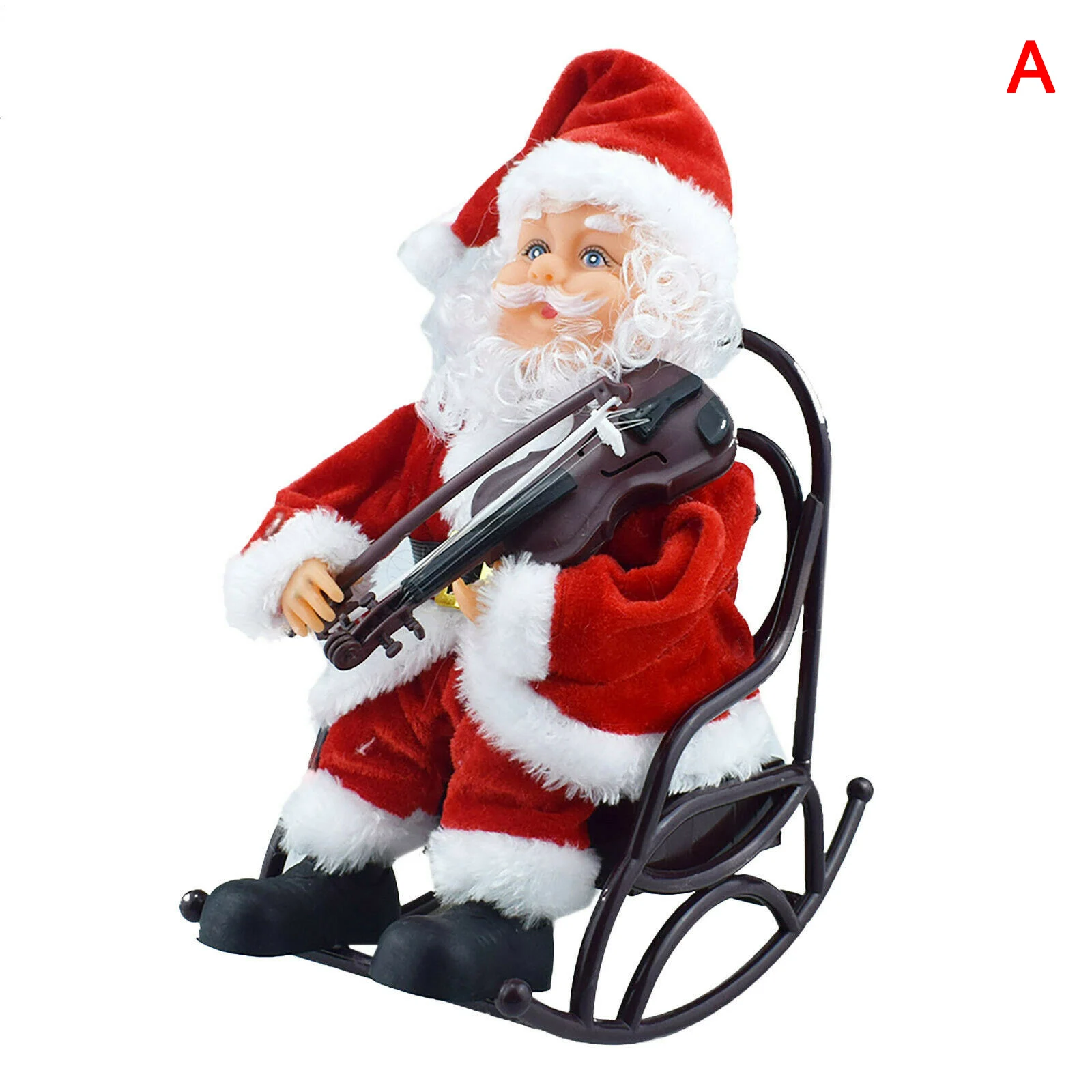 Christmas Electric Music Shaking Santa Claus Christmas Doll  Electric Santa Claus With Saxophone Music