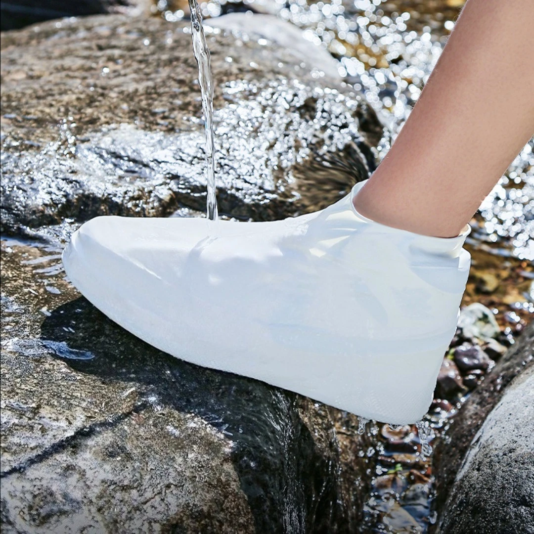 

Waterproof Latex All-in-One Unisex Outdoor Portable Thickened Non-Slip Rain Shoe Covers