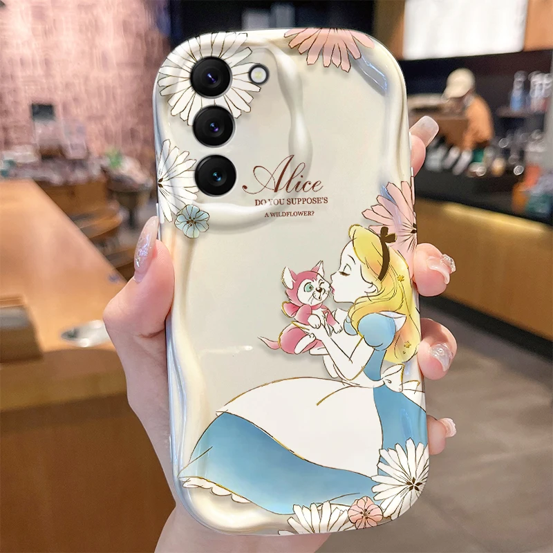 ارييل أليس حافظة لهاتف سامسونج جالاكسي A53 A50 A50S A36 A35 A34 A32 A30 A26 A25 A24 A20 A16 A15 A06 A05S A05 M55 M54 M35 5G غطاء